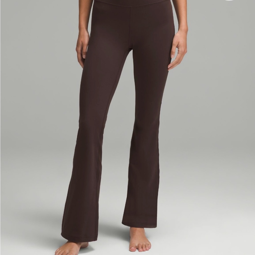 lululemon athletica Brown Boot Cut Pants 31” inseam